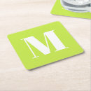 Search for lime green coasters Initial