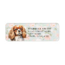Search for cavalier king charles spaniel return address labels Cavie