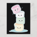Search for cute marshmallows postcards Adorable