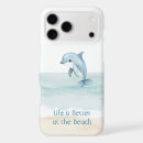 Search for dolphins iphone cases Beach