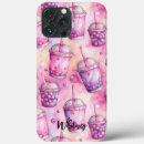 Search for bubble tea iphone cases Pink