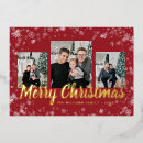 Search for real foil christmas cards Multi photo