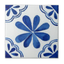 Search for blue floral pattern tiles Elegant