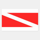Search for scuba diving flag stickers Symbol