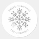 Search for silver snowflake stickers Winter