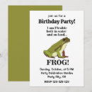 Search for funny frog invitations Party