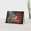 Search for patriotic santa christmas cards Flag
