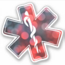Search for nurse heart stickers Caduceus