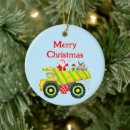 Search for dump truck christmas tree decorations Kids