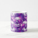 Search for purple skull mugs White