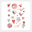 Search for kitty love stickers Heart