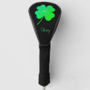 Search for shamrock golf head covers Leprechaun