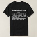 Search for administrator tshirts Administration