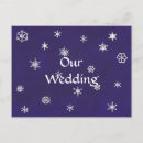 Search for snowflake wedding postcards Snowflakes