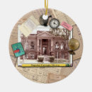 Search for library christmas decor vintage