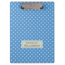 Search for polka dot clipboards Blue