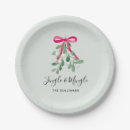 Search for christmas plates Mistletoe