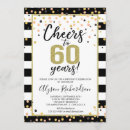 Search for cheers to 60 years invitations Sixty