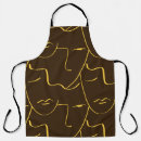 Search for line drawing aprons Illustration