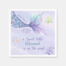 Search for mermaid napkins Our little mermaid