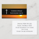 Search for clergy business cards Minister