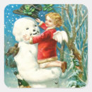 Search for snow angel stickers Snowman