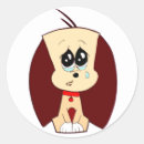 Search for sad eyes stickers Puppy