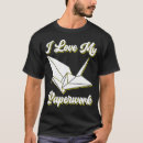 Search for paperwork tshirts Origami