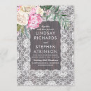 Search for floral lace wedding invitations Flowers