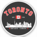 Search for canadian city stickers Ontario