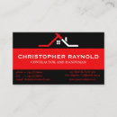 Search for building construction business cards Remodeling consultant