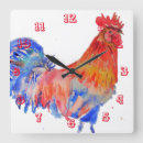 Search for colorful rooster art For her