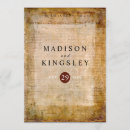 Search for parchment paper wedding programmes For her