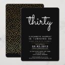 Search for simple 30th birthday invitations Milestone
