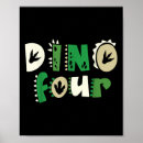 Search for dinosaur birthday posters 4th