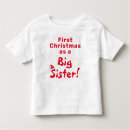 Search for christmas toddler girl tshirts Big sister