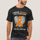 Search for cancer free tshirts Orange