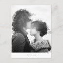 Search for black and white save the dates postcards Minimalist