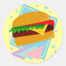 Search for cute burger stickers Cartoon