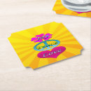 Search for graphic text coasters Background