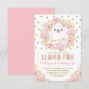 Search for alpaca birthday invitations Fiesta