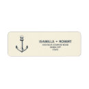 Search for anchor wedding return address labels Coastal