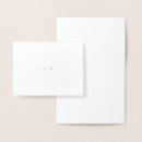 Search for wedding note cards Foil