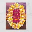 Search for leis postcards Hawaii