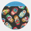 Search for nesting dolls stickers Russian