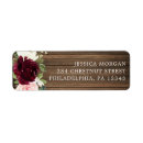 Search for romantic floral return address labels Bridal shower