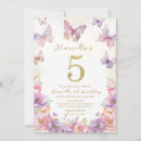 Search for butterfly 5th birthday Watercolor