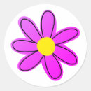 Search for big flower stickers Purple