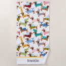 Search for dachshund beach towels Pets
