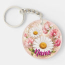 Search for sweet pea flowers key rings For her